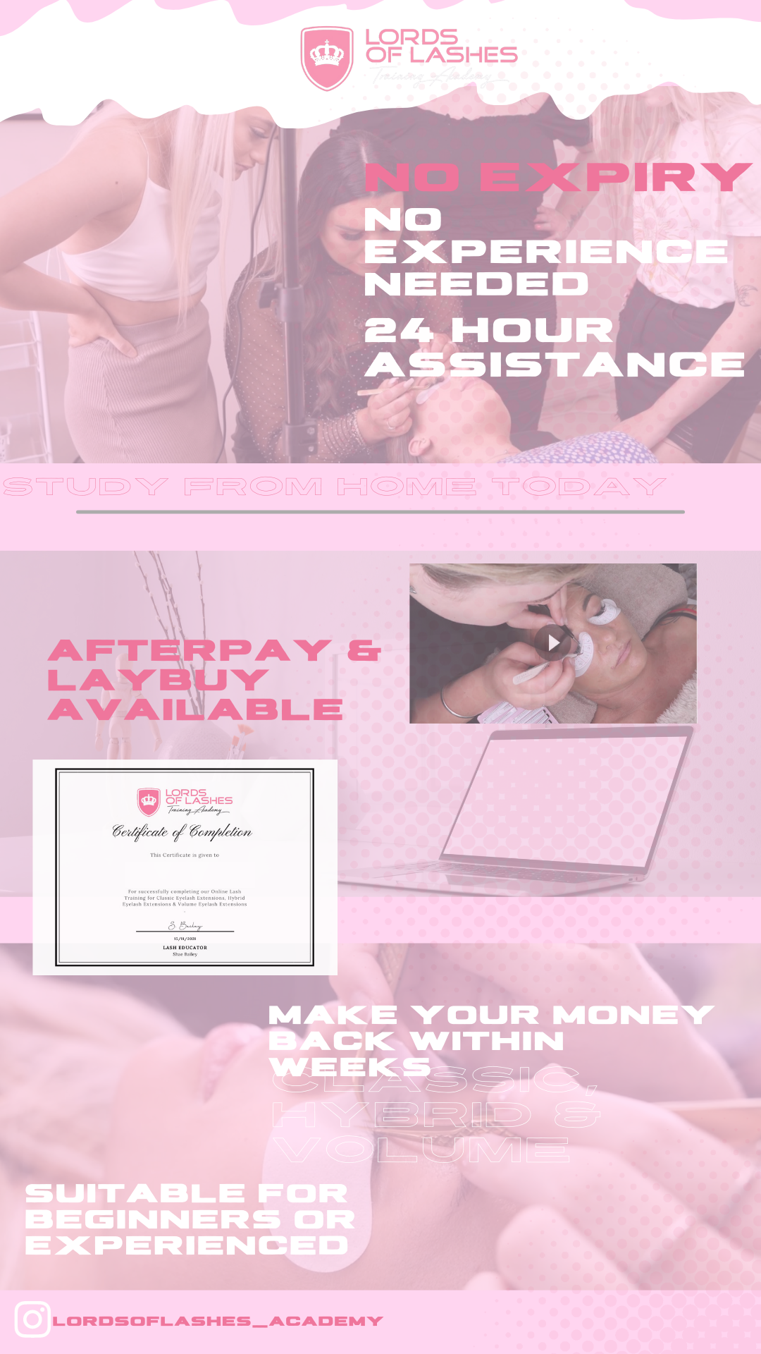 Classic, Hybrid & Volume Online Training